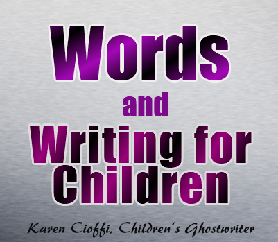 Writing for children and words