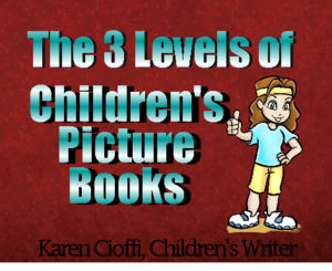 Children's picture books have three purposes..