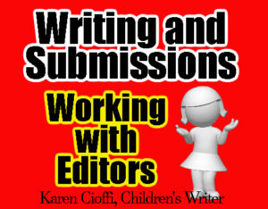 Tips on working with writing editors