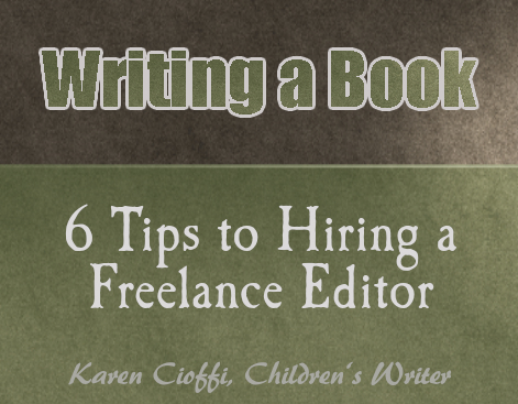 Six tips to hiring a freelance editor for your manuscript