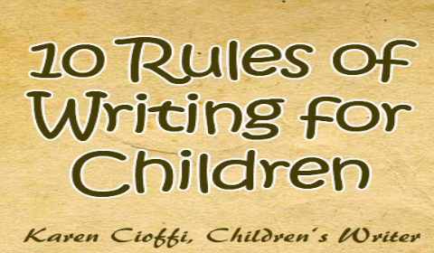 Writing for children rules.